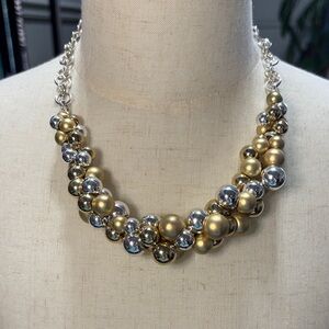 Liz Claiborne Gold and Silver Necklace
